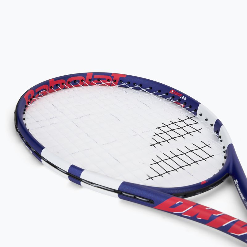 Babolat Drive Junior 25 kék/piros gyermek teniszütő 5