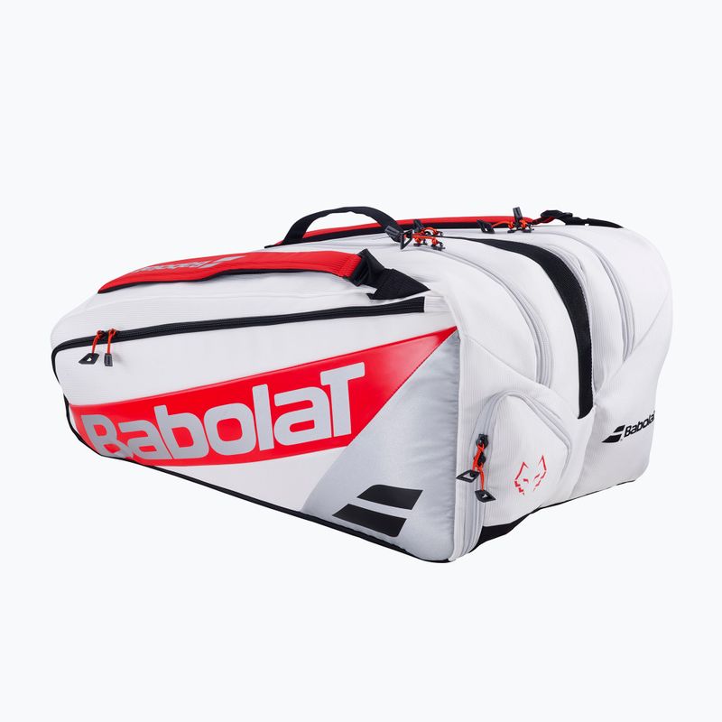 Babolat RH Pro Padel Juan Lebron 62 l fehér/ ezüst/ piros padel táska