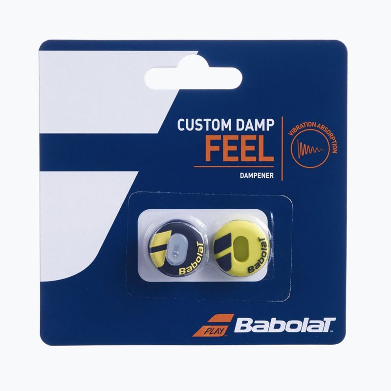 Babolat Custom Damp 2 db. S25 fekete/ sárga