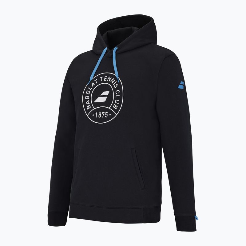 Férfi Babolat Exercise Hood Sweatshirt fekete/fekete 2