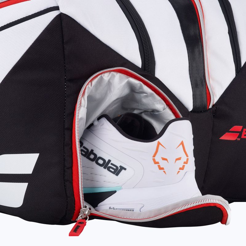 Padeltáska Babolat RH Pro Padel Technical 62 l white/black/red 3