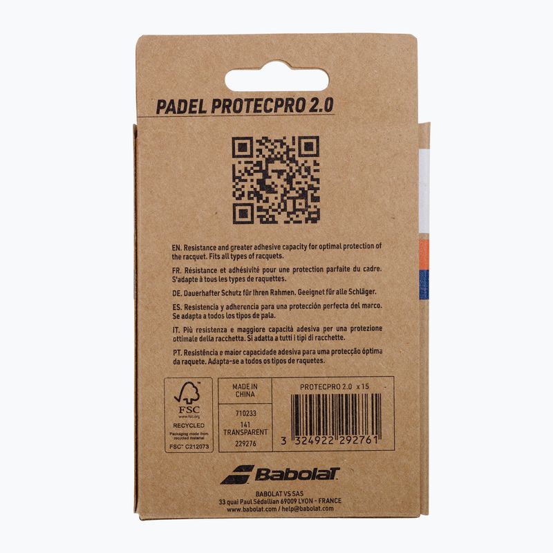 Védőszalag Babolat Protecpro 2.0 X15 transparent 3