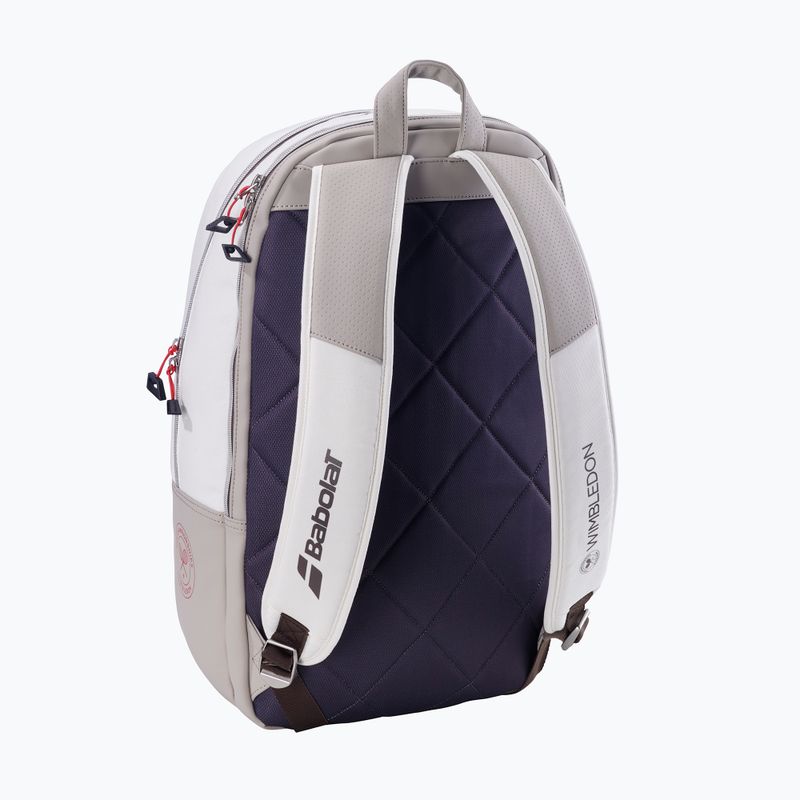 Tenisz hátizsák Babolat Pure Lite Wimbledon 25 l white/ivory 2
