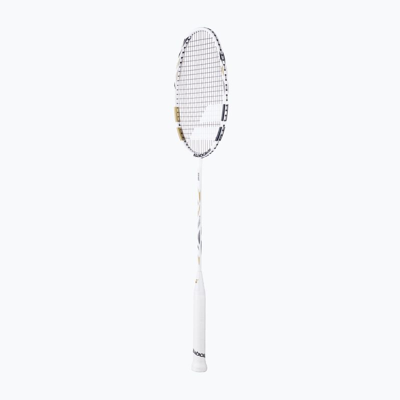 Gyerek tollaslabda ütő Babolat Prime white/gold 3
