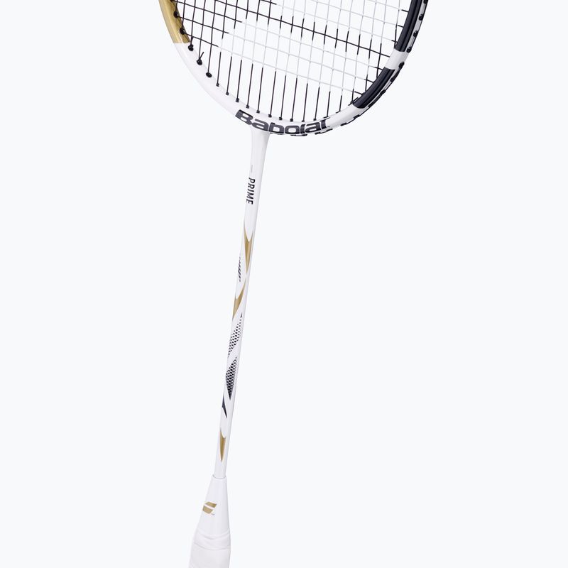 Gyerek tollaslabda ütő Babolat Prime white/gold 6