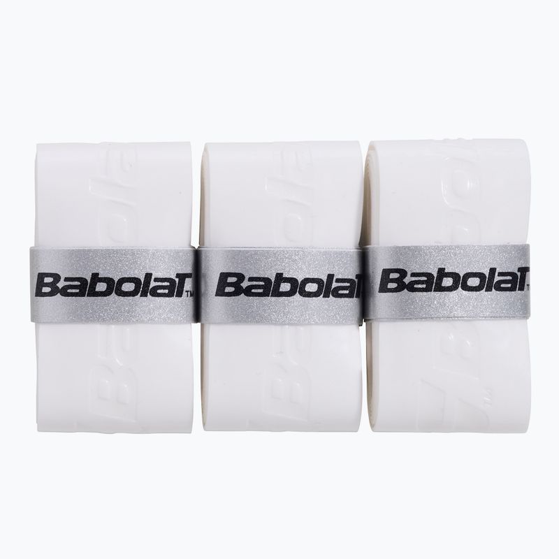 Padelütő markolatszalag Babolat Comfort Padel 3 pack white