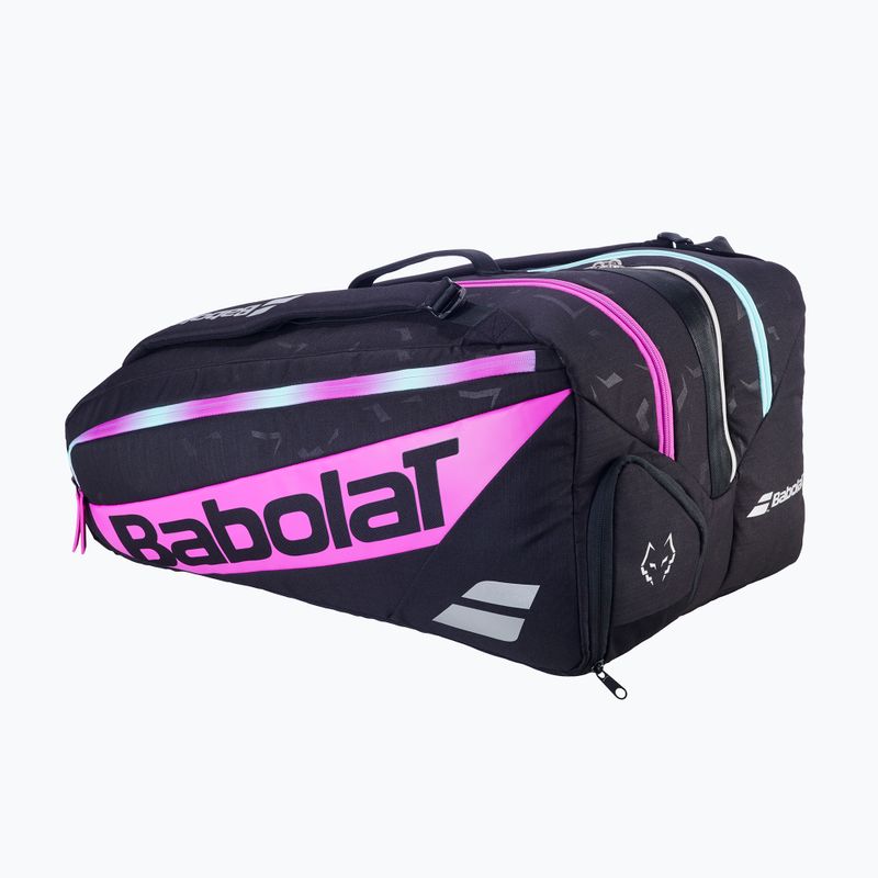 Padeltáska Babolat RH Pro Padel Juan Lebron black/purple/light green 2