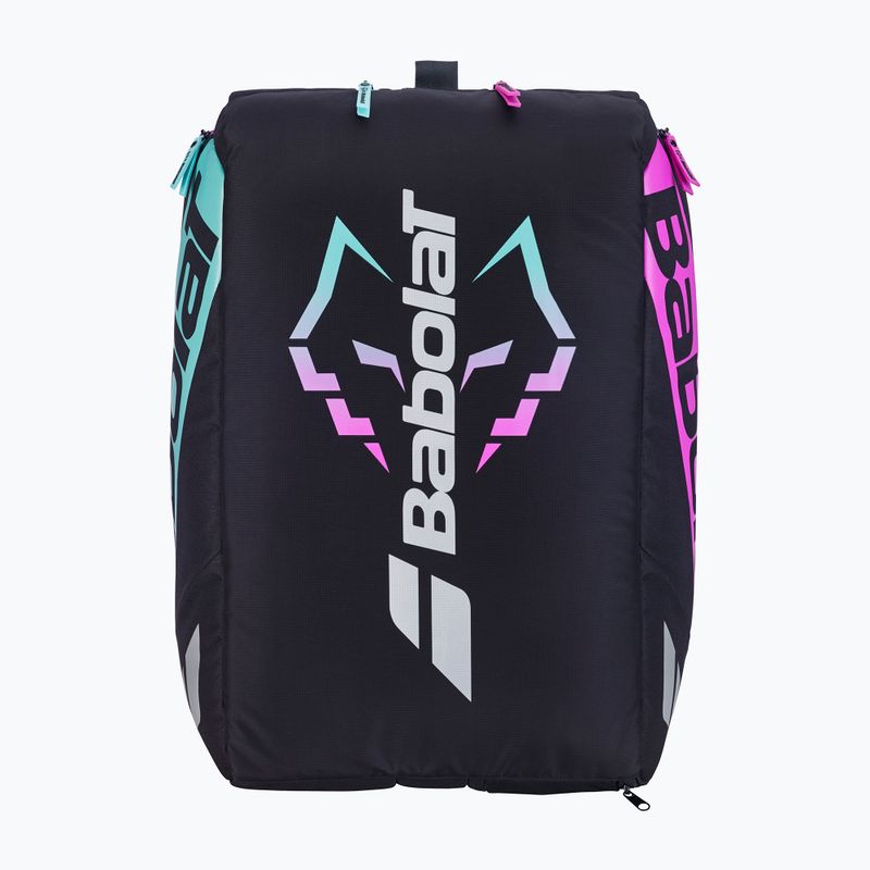 Padeltáska Babolat RH Pro Padel Juan Lebron black/purple/light green 3
