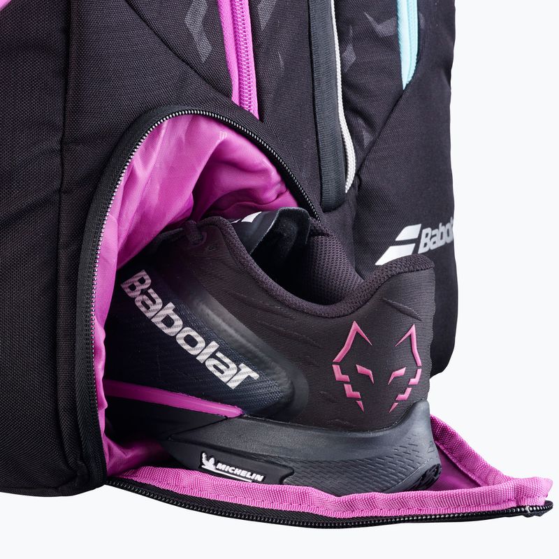 Padeltáska Babolat RH Pro Padel Juan Lebron black/purple/light green 6