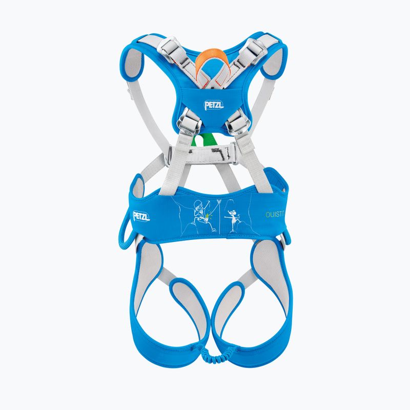 Gyermek mászóheveder Petzl Gray/blue ouistiti 2