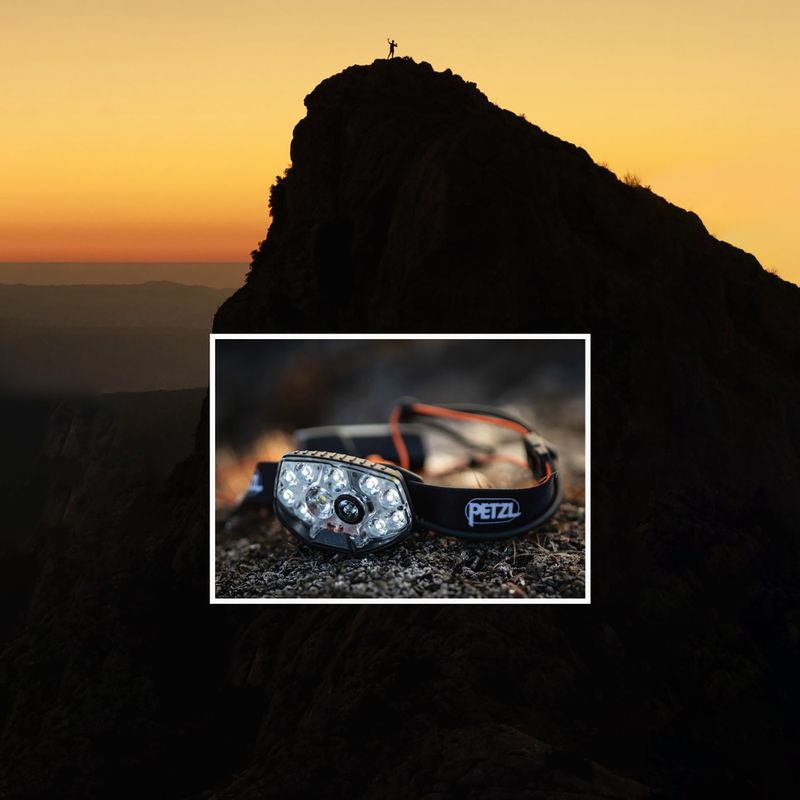 Petzl Nao RL fejlámpa fekete E105AA00 9