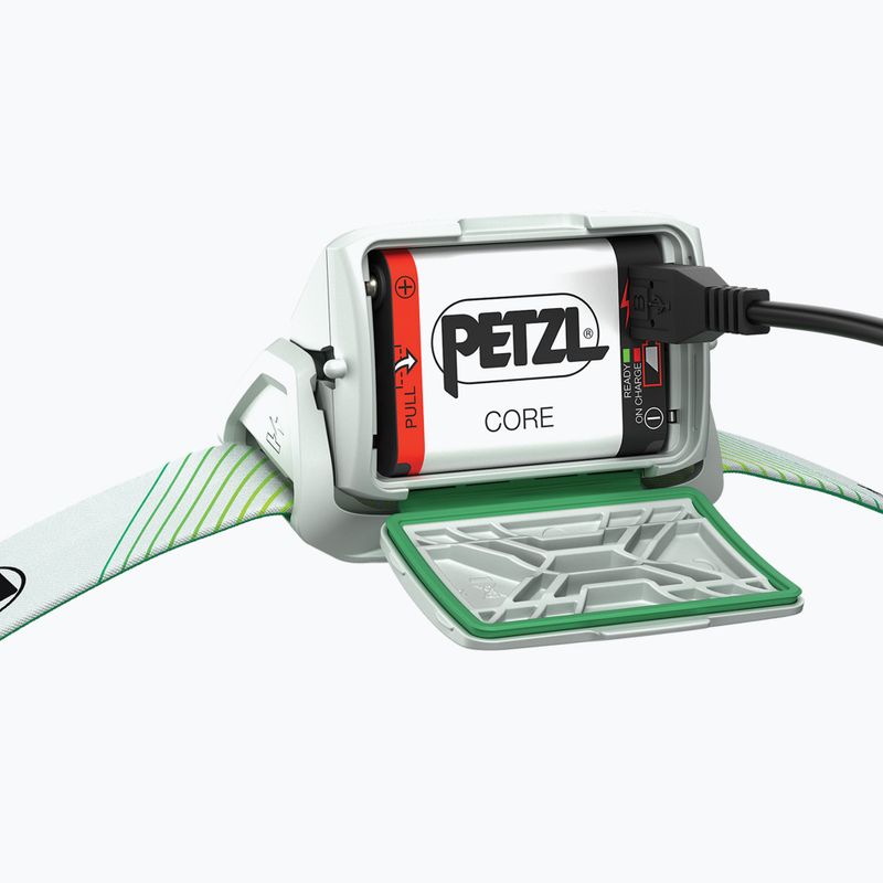 Petzl Actik Core fejlámpa zöld E065AA02 5