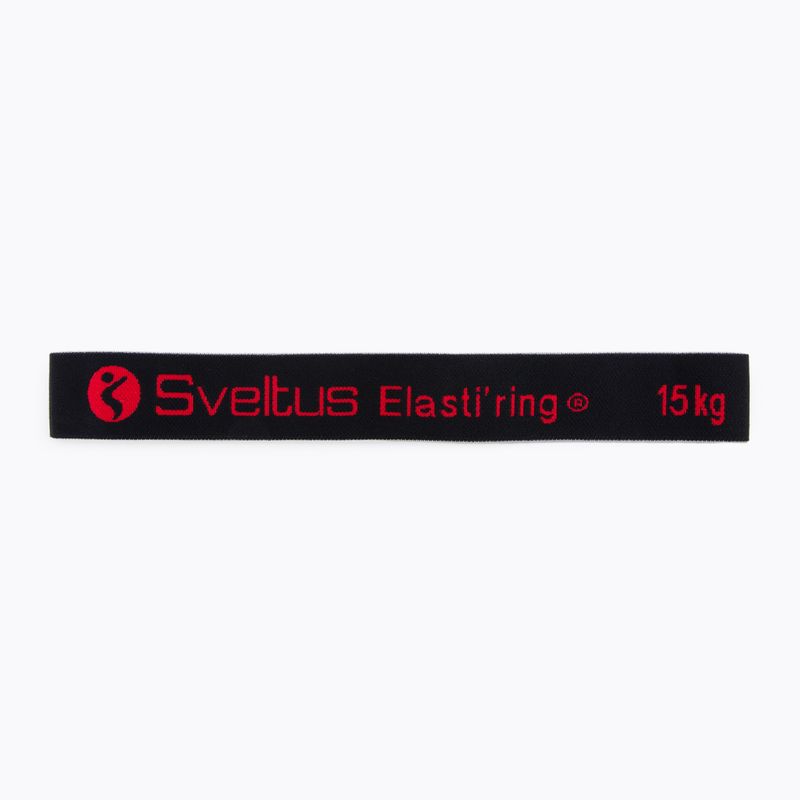 Gyakorlat rugalmas Sveltus Elasti'ring 15kg fekete 0027