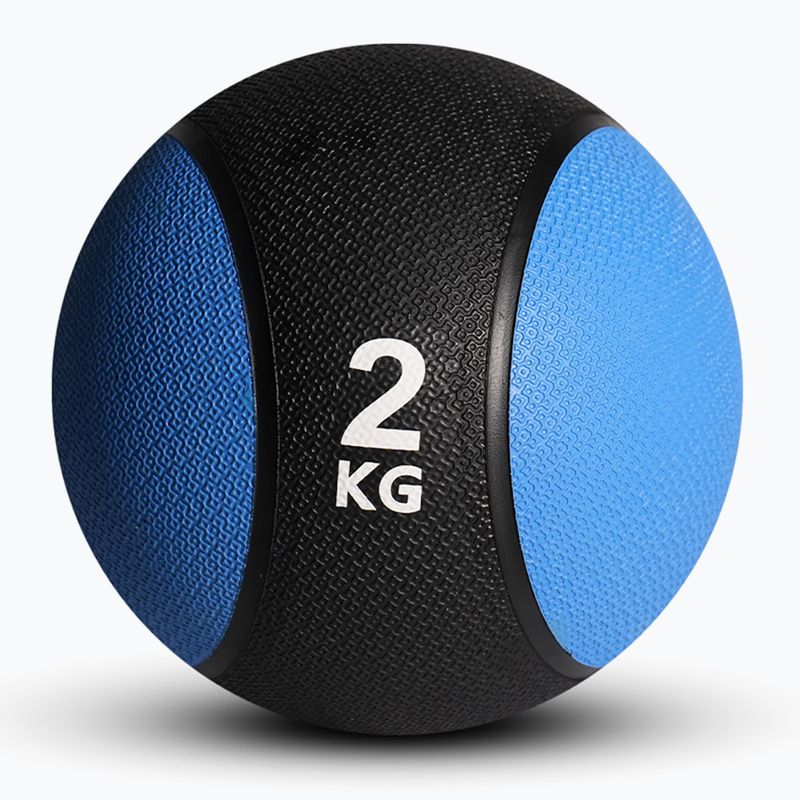 Medicin labda Sveltus Medicine Ball Rubber 2 kg blue/ black 2