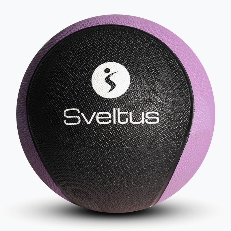 Sveltus Medicine Ball Rubber 5 kg lila/fekete gumilabda