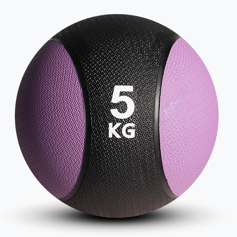 Sveltus Medicine Ball Rubber 5 kg lila/fekete gumilabda 2