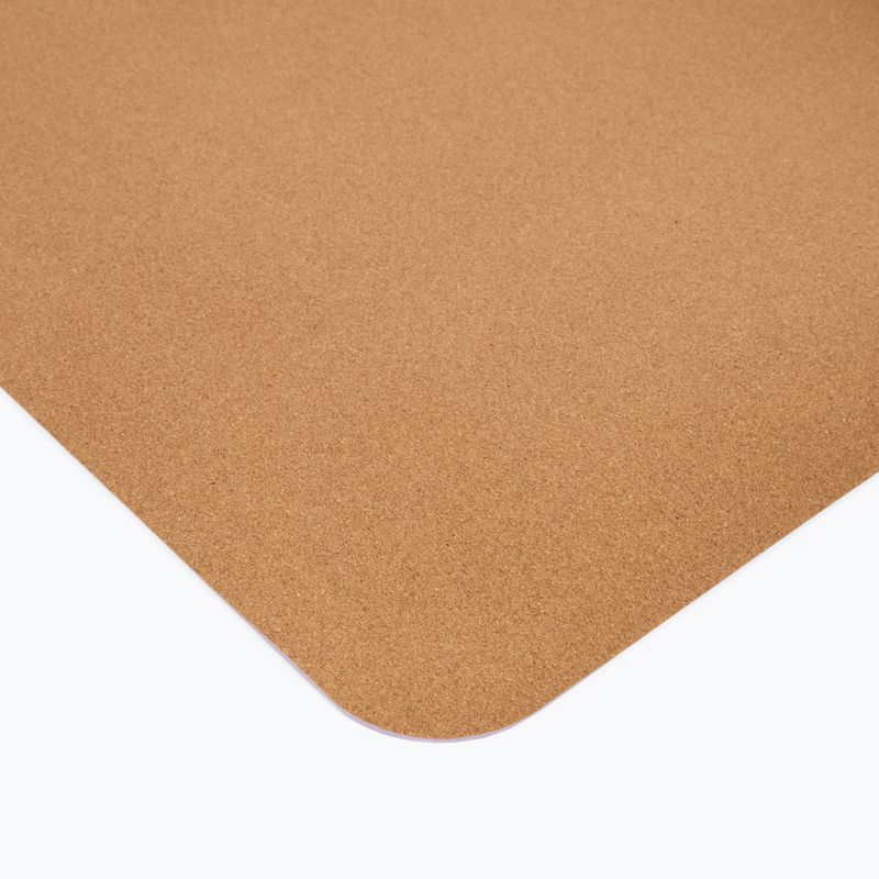 Fitness matrac Sveltus Cork Yoga natural/ lilac 4