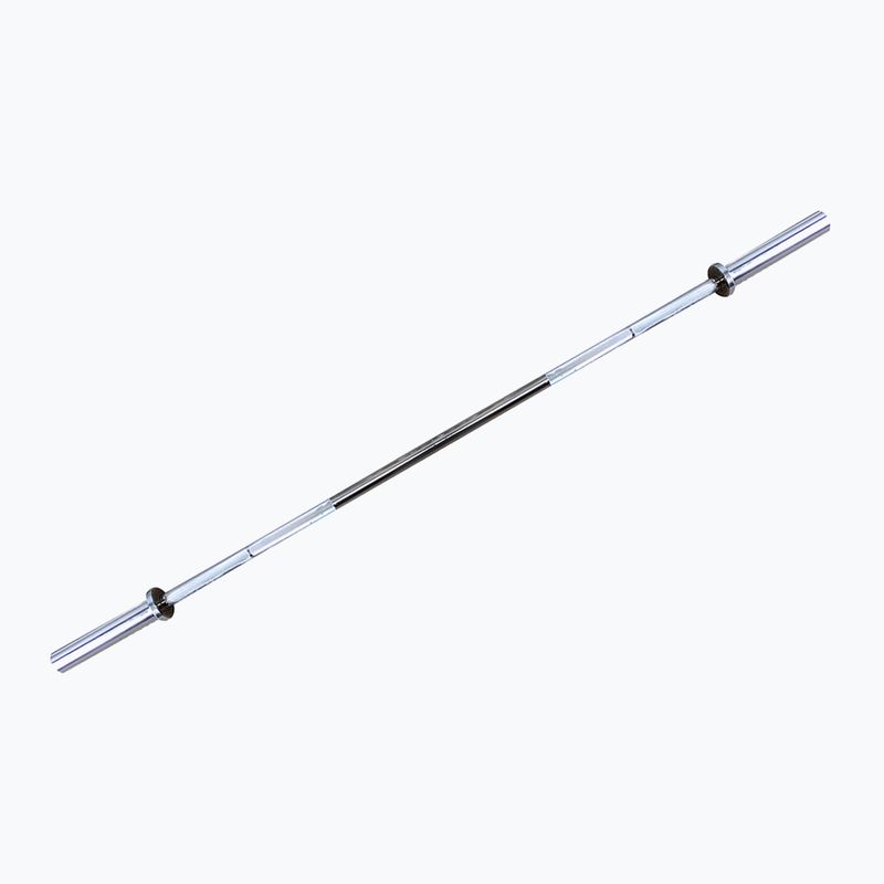 Egyenes rúd Sveltus Training Bar + 2 Spring Collars 175 cm chrome 2