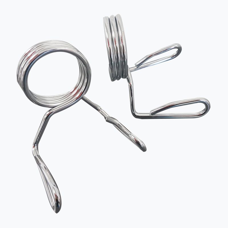 Egyenes rúd Sveltus Training Bar + 2 Spring Collars 175 cm chrome 3