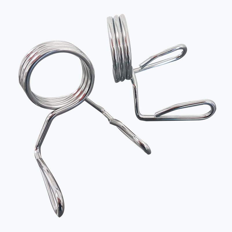 Egyenes rúd Sveltus Training Bar + 2 Spring Collars 220 cm chrome 3