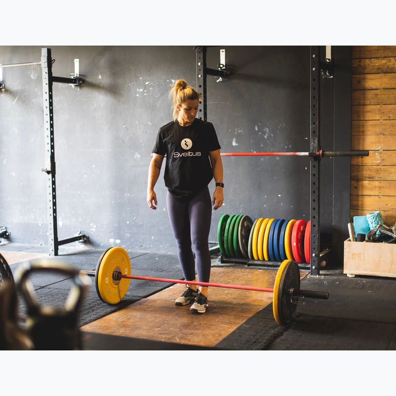 Olimpiai bumper tárcsa Sveltus Training Olympic Disc 5 kg black 4