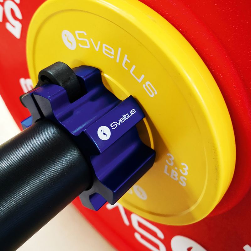 Súlyzórögzítők Sveltus Aluminium Stop Disc 2 db. blue 3