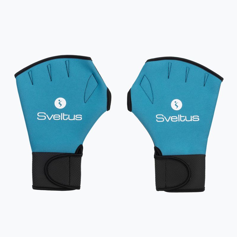 Aquafitness kesztyű Sveltus 1840 Aqua black/blue 2