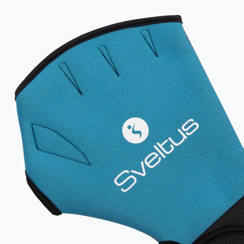 Aquafitness kesztyű Sveltus 1840 Aqua black/blue 4