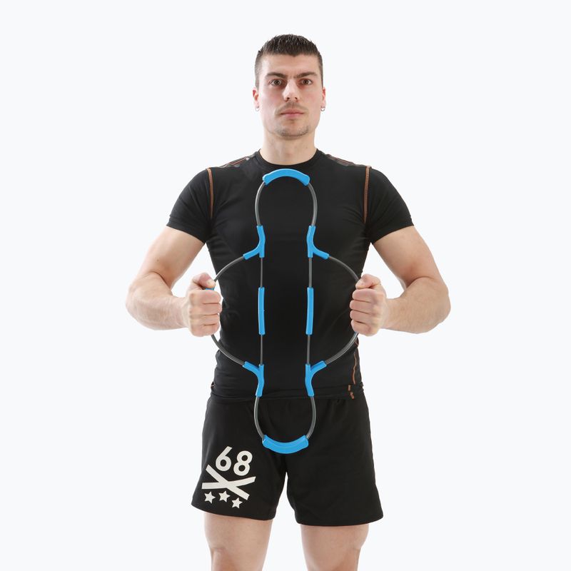 Sveltus Flexoring szürke/kék karika 8