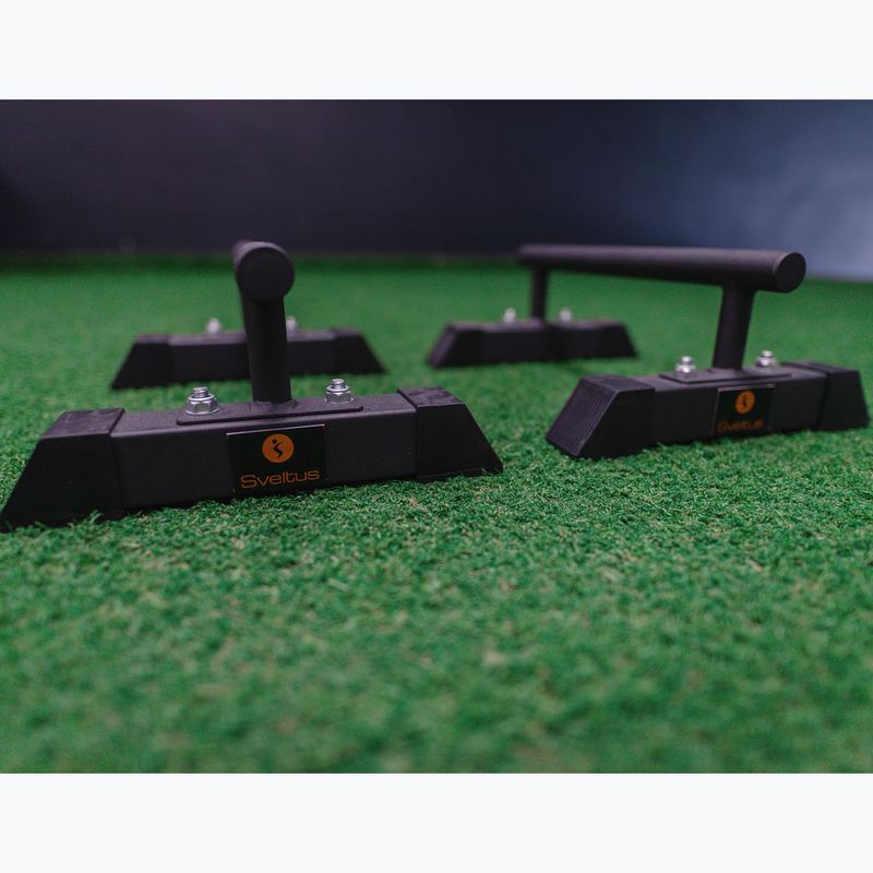 Fekvőtámasz fogantyúk Sveltus Parallette 2 db black 2