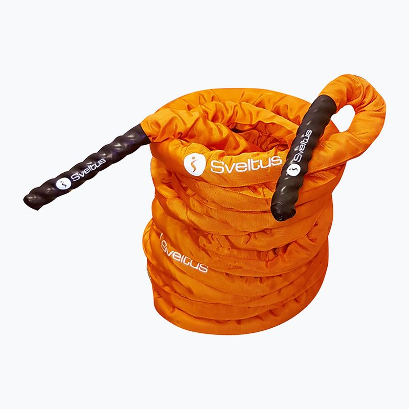 Edzőkötél Sveltus Battle Rope Premium 38 mm orange