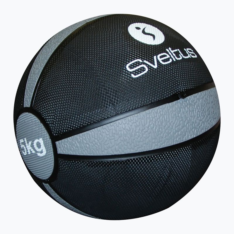 Sveltus medicinlabda 5 kg fekete/szürke