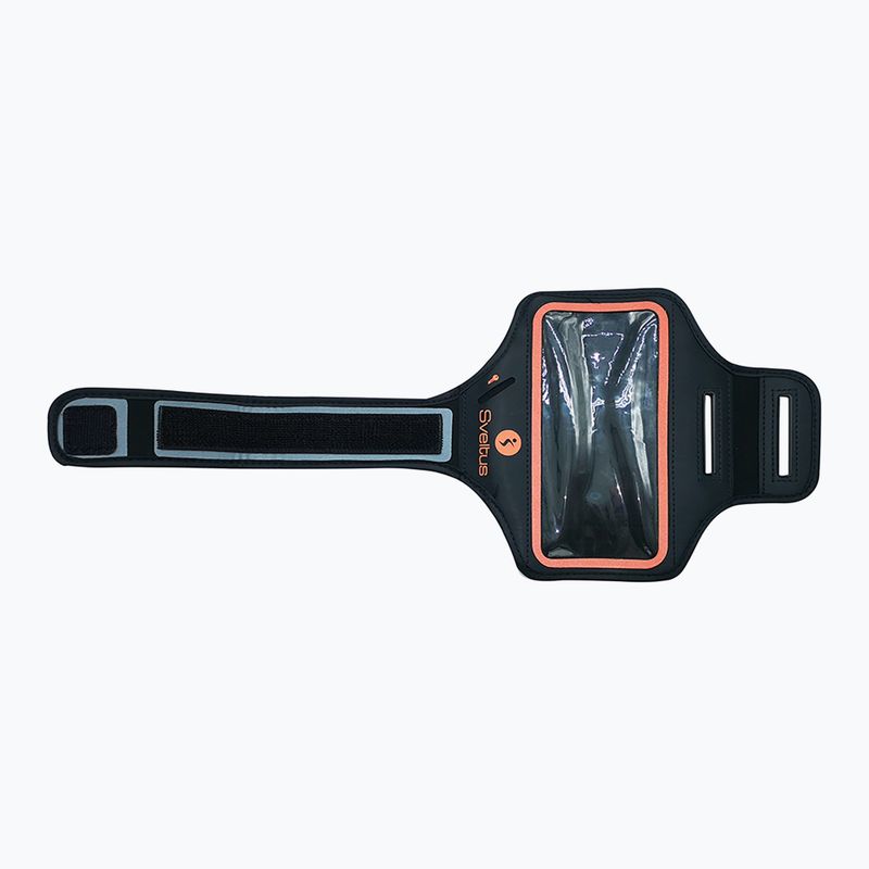 Telefontartó pánt Sveltus Smartphone Armband Big Model orange/ black 2