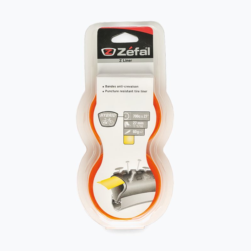 Zefal Z-Liner 27mm-es szúrásgátló betétek 2 db narancssárga színben 2