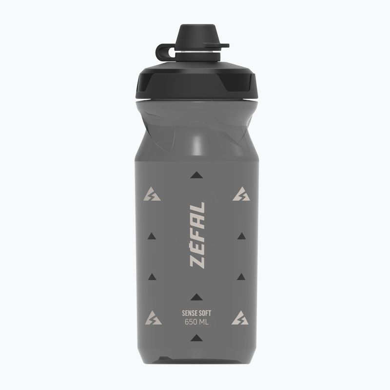 Zefal Sense Soft 65 No-Mud 650ml füstölt fekete kerékpáros palack 2