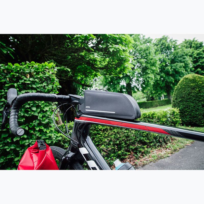 Zefal Z Adventure T1 Bold Top-Tube 1 l fekete kerékpár váz táska 9