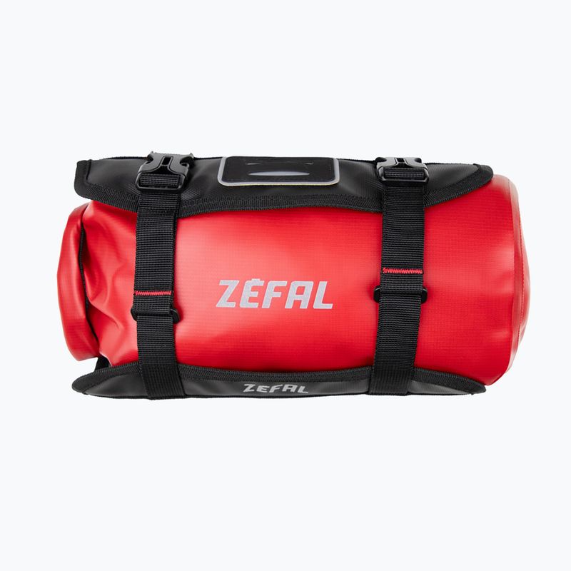 Zefal Z Adventure F5 5 l piros/fekete kormányos kerékpáros táska