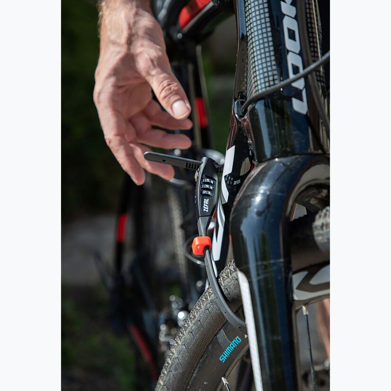 Kerékpárzár Zefal K-Traz Zip3 700 XL Level 3 Zip Look black 4