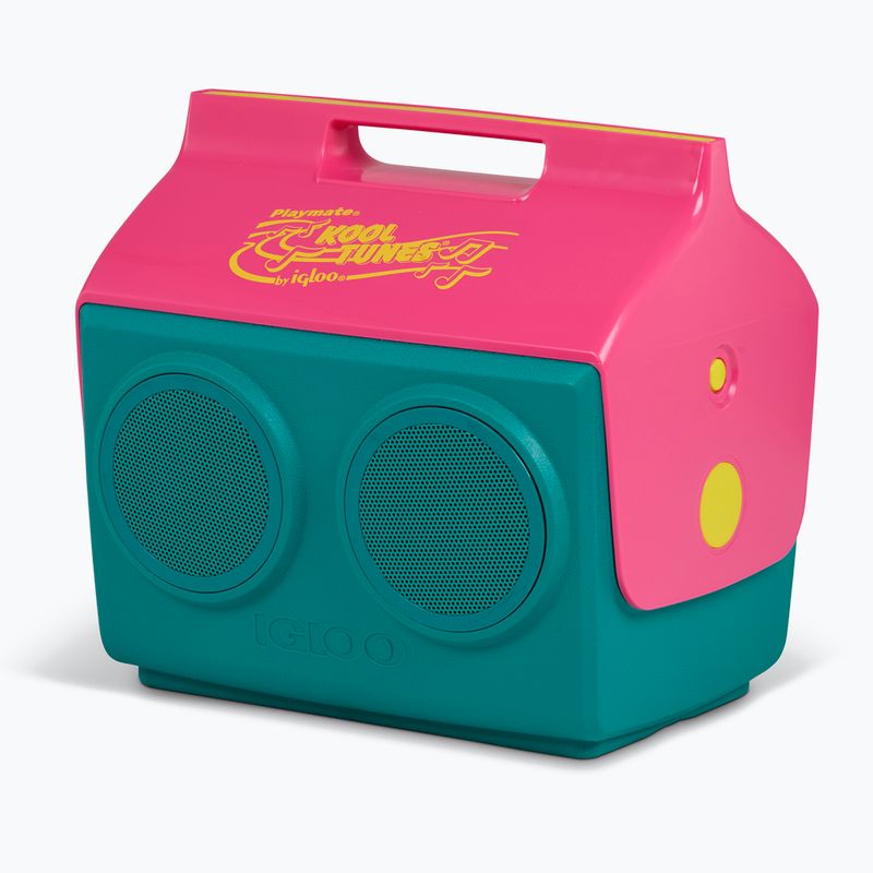 Hordozható hűtőszekrény Igloo Retro Playmate KoolTunes 13 l dark jade 2