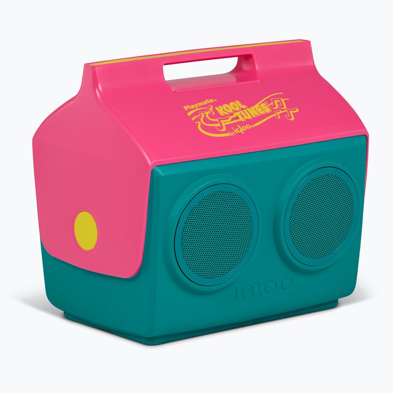 Hordozható hűtőszekrény Igloo Retro Playmate KoolTunes 13 l dark jade 3