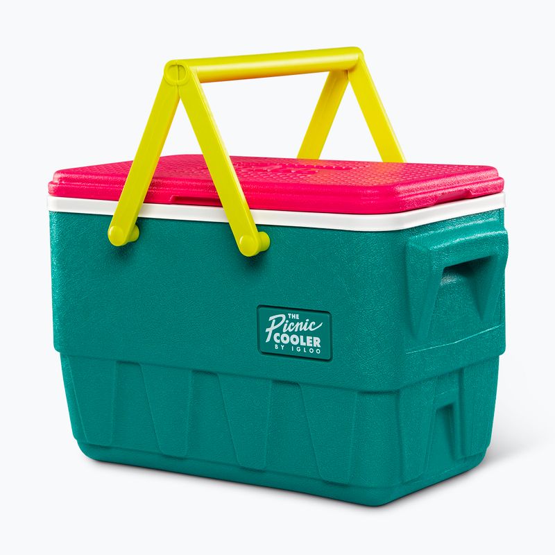 Hordozható hűtőszekrény Igloo Retro Picnic 25 Qt 23 l dark jade 2