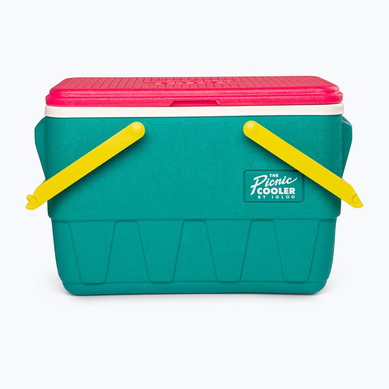 Hordozható hűtőszekrény Igloo Retro Picnic 25 Qt 23 l dark jade 3
