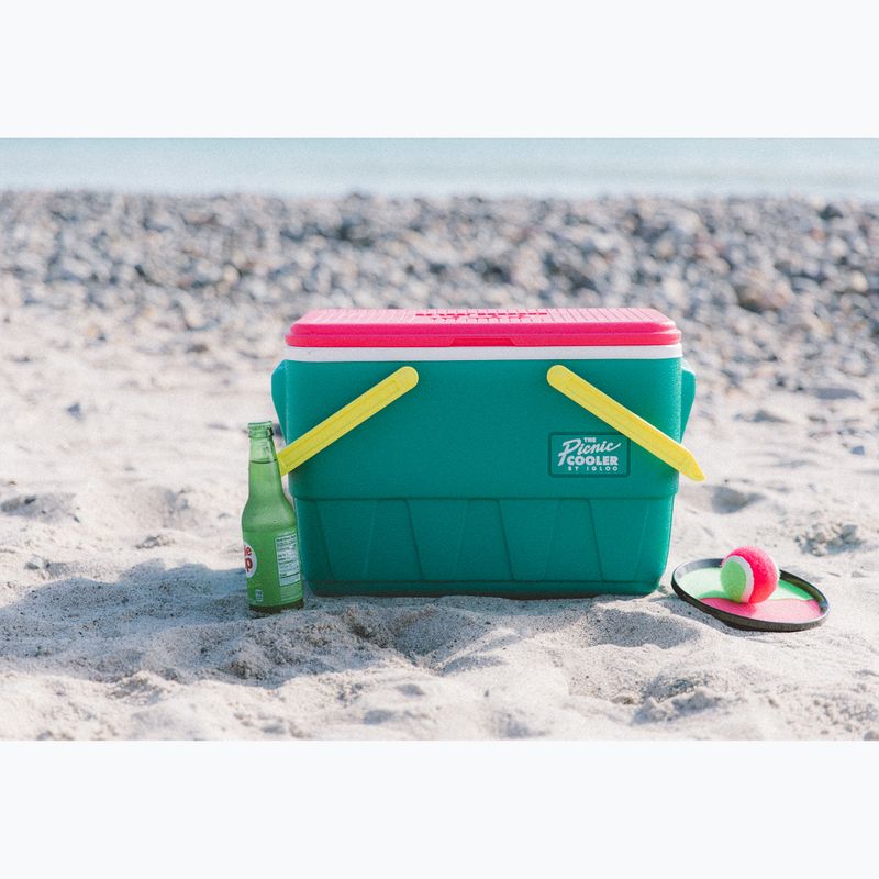 Hordozható hűtőszekrény Igloo Retro Picnic 25 Qt 23 l dark jade 10