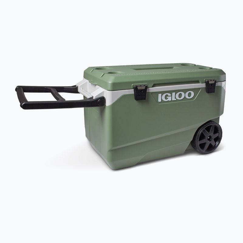 Igloo Ecocool Latitude 90 Qt Roller 85 l vintage zöld túra hűtőszekrény 4