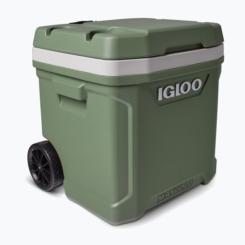 Igloo Ecocool Latitude 60 Qt Roller 56 l vintage zöld túra hűtőszekrény 3