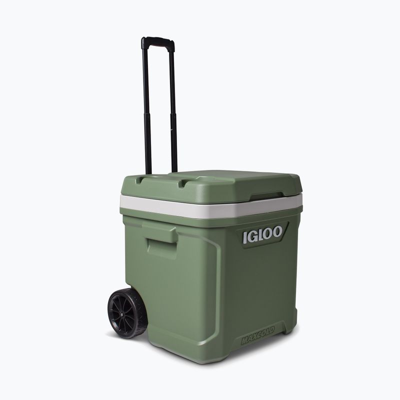 Igloo Ecocool Latitude 60 Qt Roller 56 l vintage zöld túra hűtőszekrény 6