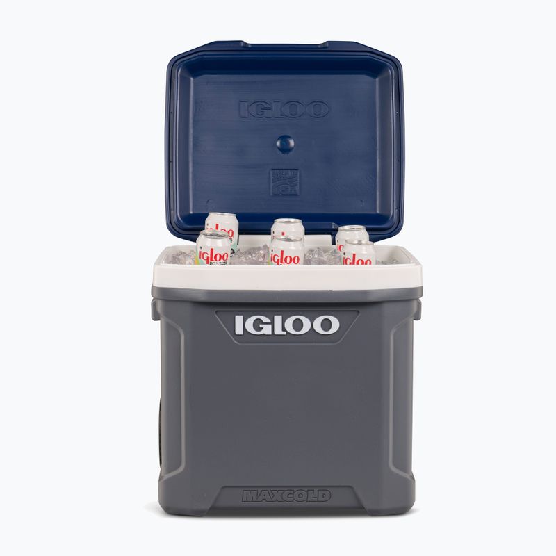 Igloo Maxcold Latitude 62 Qt Roller 59 l karbonit / égei-tengeri túra hűtőszekrény 15
