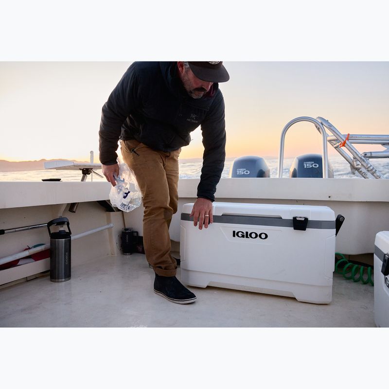 Hordozható hűtőszekrény Igloo Latitude Marine Ultra 100 Qt 94 l white 5