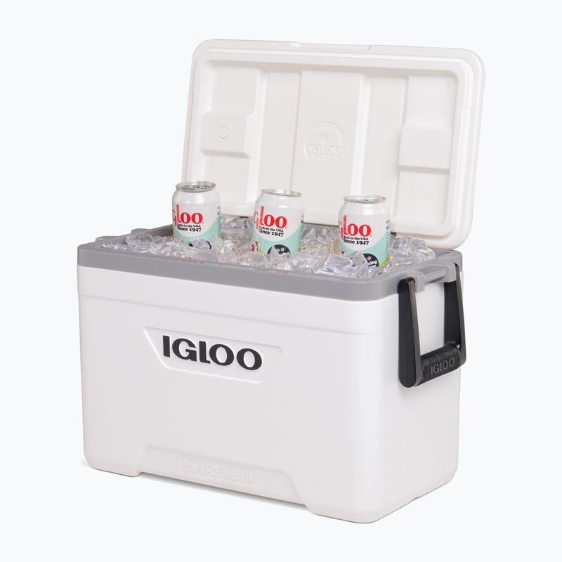 Igloo Marine 25 Qt 23 l fehér/ moonscape szürke túra hűtőszekrény 8