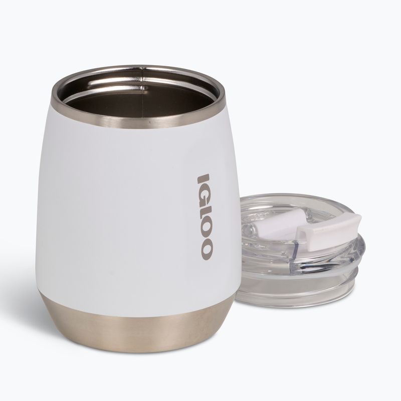 Igloo Wine Tumbler 295 ml-es fehér termikus bögre 2